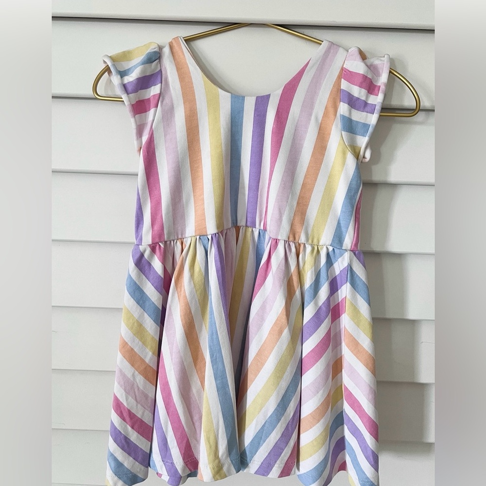 Colorful Striped Dress